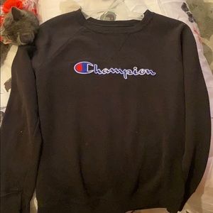 Black Champion long sleeve